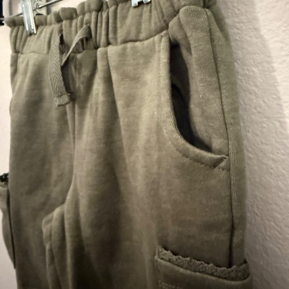Kids Headquarters Cargo Sweat Pants Green 2T Girls - Picture 3 of 7